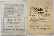 画像9: イギリス アンティーク紙モノ 1950年 マガジン 印刷物 素材紙 Danby Parish Magazine (約25.5cmX19.0cm) (9)
