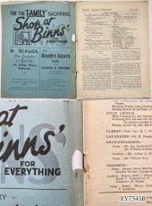 画像6: (在庫4)イギリス アンティーク紙モノ 1936年 マガジン 印刷物 素材紙 Danby Parish Magazine (約24.7cmX18.7cm) MAR,JULY,OCT,NOV (6)