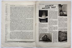画像4: イギリス アンティーク紙モノ 1950年 マガジン 印刷物 素材紙 Danby Parish Magazine (約25.5cmX19.0cm) (4)