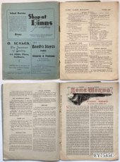 画像11: (在庫4)イギリス アンティーク紙モノ 1936年 マガジン 印刷物 素材紙 Danby Parish Magazine (約24.7cmX18.7cm) MAR,JULY,OCT,NOV (11)