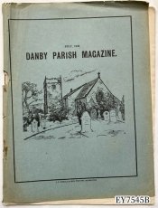 画像5: (在庫4)イギリス アンティーク紙モノ 1936年 マガジン 印刷物 素材紙 Danby Parish Magazine (約24.7cmX18.7cm) MAR,JULY,OCT,NOV (5)