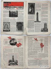 画像17: (在庫4)イギリス アンティーク紙モノ 1936年 マガジン 印刷物 素材紙 Danby Parish Magazine (約24.7cmX18.7cm) MAR,JULY,OCT,NOV (17)