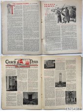画像7: (在庫4)イギリス アンティーク紙モノ 1936年 マガジン 印刷物 素材紙 Danby Parish Magazine (約24.7cmX18.7cm) MAR,JULY,OCT,NOV (7)
