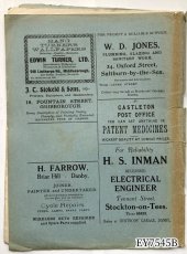 画像9: (在庫4)イギリス アンティーク紙モノ 1936年 マガジン 印刷物 素材紙 Danby Parish Magazine (約24.7cmX18.7cm) MAR,JULY,OCT,NOV (9)