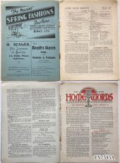 画像2: (在庫4)イギリス アンティーク紙モノ 1936年 マガジン 印刷物 素材紙 Danby Parish Magazine (約24.7cmX18.7cm) MAR,JULY,OCT,NOV (2)