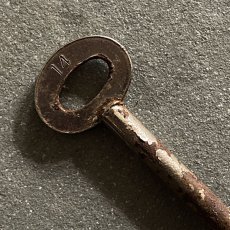 画像3: イギリス アンティークキー UNION 14 鉄製古い鍵 英国インテリア雑貨(約10.3cm)  (3)