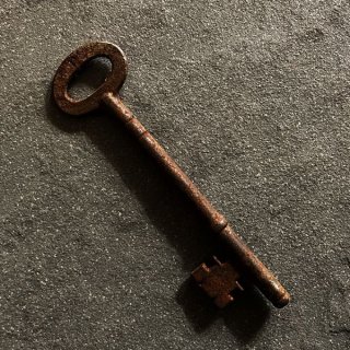 イギリス アンティークキー 11 シャビー感のある鉄製古い鍵 英国