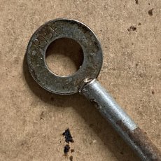 画像2: イギリス アンティークキー R15F UNION レトロ鍵 かぎ antique key アイアン雑貨 英国インテリア ヴィンテージ雑貨(約9.6cm) EY7619 (2)