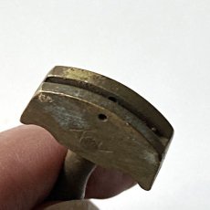 画像8: イギリス アンティークキー 真鍮ブラスkey BRITISH MADE 英国ヴィンテージ鍵(約6.1cm)  (8)