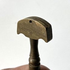 画像10: イギリス アンティークキー 真鍮ブラスkey BRITISH MADE 英国ヴィンテージ鍵(約6.1cm)  (10)