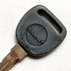 画像1: アメリカ Axxess+ 14R3 U.S.A. Plastic Head Key Automotive ヴィンテージ ドア鍵 雑貨通販 約7.1cm EY7931 (1)