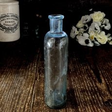 画像3: イギリス アンティークガラス瓶 楕円形 TABLE SPOONS おしゃれなインテリア雑貨 英国古いボトル (約高さ15.4cm) (3)