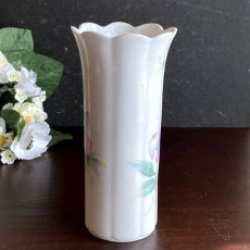 画像2: イギリス 1990s エインズレイ AYNSLEY LITTLE SWEETHEART リトルスイートハート 花瓶 フラワーベース(高さ14.7cm) (2)