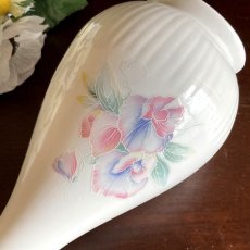 画像8: 【アウトレット】イギリス 1990s エインズレイ AYNSLEY LITTLE SWEETHEART リトルスイートハート 花瓶 フラワーベース(高さ18.5cm) (8)