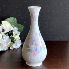 画像1: 【アウトレット】イギリス 1990s エインズレイ AYNSLEY LITTLE SWEETHEART リトルスイートハート 花瓶 フラワーベース(高さ18.5cm) (1)