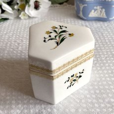 画像7: イギリス 1980年代 ロイヤルウースター トリンケットボックス 小物入れ ROYAL WORCESTER ENGLAND BOX (7)