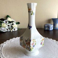 画像4: イギリス エインズレイ AYNSLEY COTTAGE GARDEN コテージガーデン 花瓶 フラワーベース (約 高さ18cm) (4)