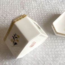 画像6: イギリス 1980年代 ロイヤルウースター トリンケットボックス 小物入れ ROYAL WORCESTER ENGLAND BOX (6)