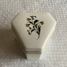 画像3: イギリス 1980年代 ロイヤルウースター トリンケットボックス 小物入れ ROYAL WORCESTER ENGLAND BOX (3)