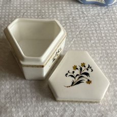 画像4: イギリス 1980年代 ロイヤルウースター トリンケットボックス 小物入れ ROYAL WORCESTER ENGLAND BOX (4)