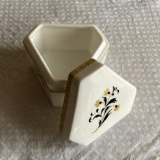 画像2: イギリス 1980年代 ロイヤルウースター トリンケットボックス 小物入れ ROYAL WORCESTER ENGLAND BOX (2)