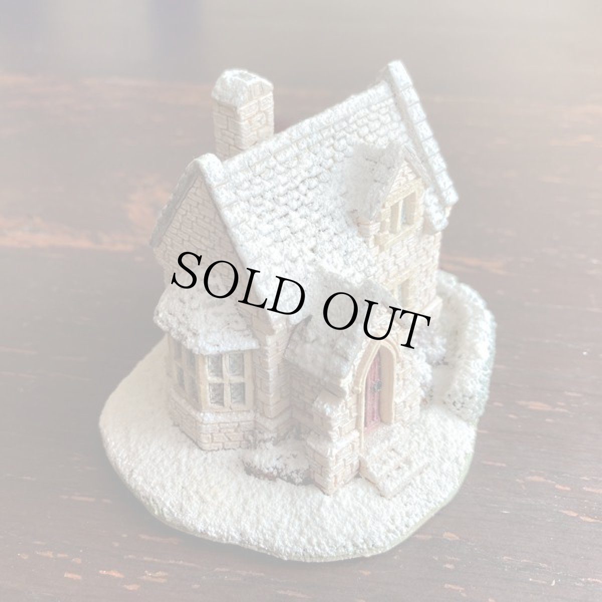 画像11: 英国カントリーコテージ 1993年 リリパットレーン Lilliput Lane 雪のお菓子屋さん THE GINGERBREAD SHOP ジンジャーブレッド ショップ クリスマスコレクション ミニチュア フィギュア (11)