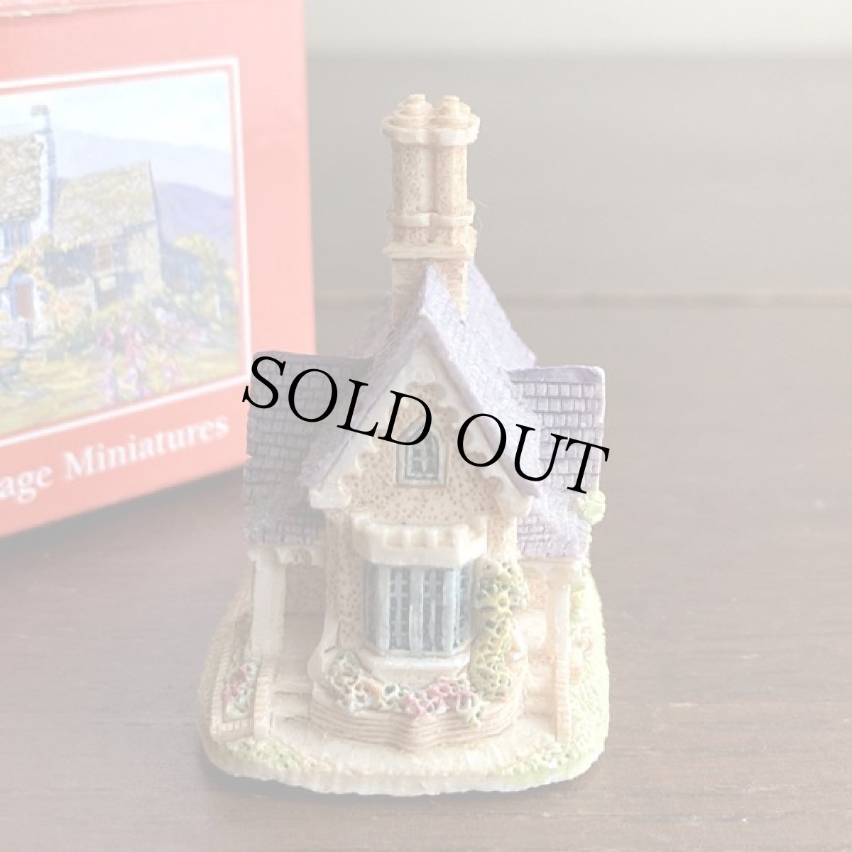 画像3: 英国カントリーコテージ 1995年 リリパットレーン Lilliput Lane パラダイスロッジ Paradise Lodge ミニチュア フィギュア 箱付き (3)