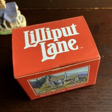 画像14: 英国カントリーコテージ 1995年 リリパットレーン Lilliput Lane パラダイスロッジ Paradise Lodge ミニチュア フィギュア 箱付き (14)