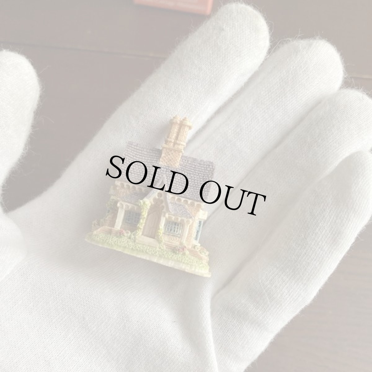 画像17: 英国カントリーコテージ 1995年 リリパットレーン Lilliput Lane パラダイスロッジ Paradise Lodge ミニチュア フィギュア 箱付き (17)