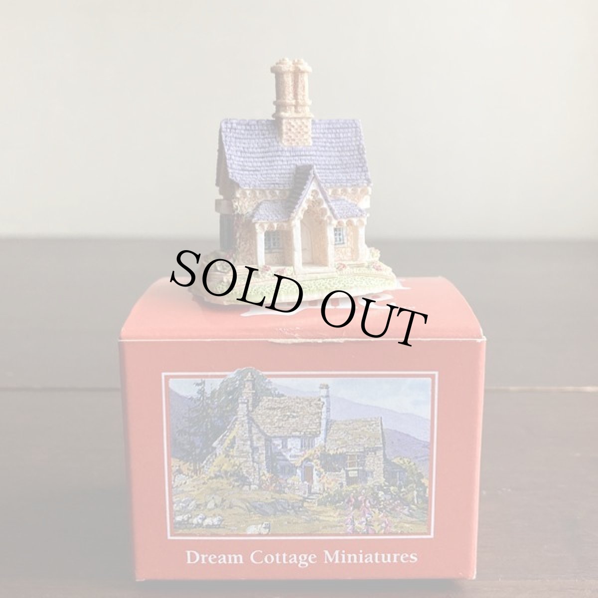 画像9: 英国カントリーコテージ 1995年 リリパットレーン Lilliput Lane パラダイスロッジ Paradise Lodge ミニチュア フィギュア 箱付き (9)