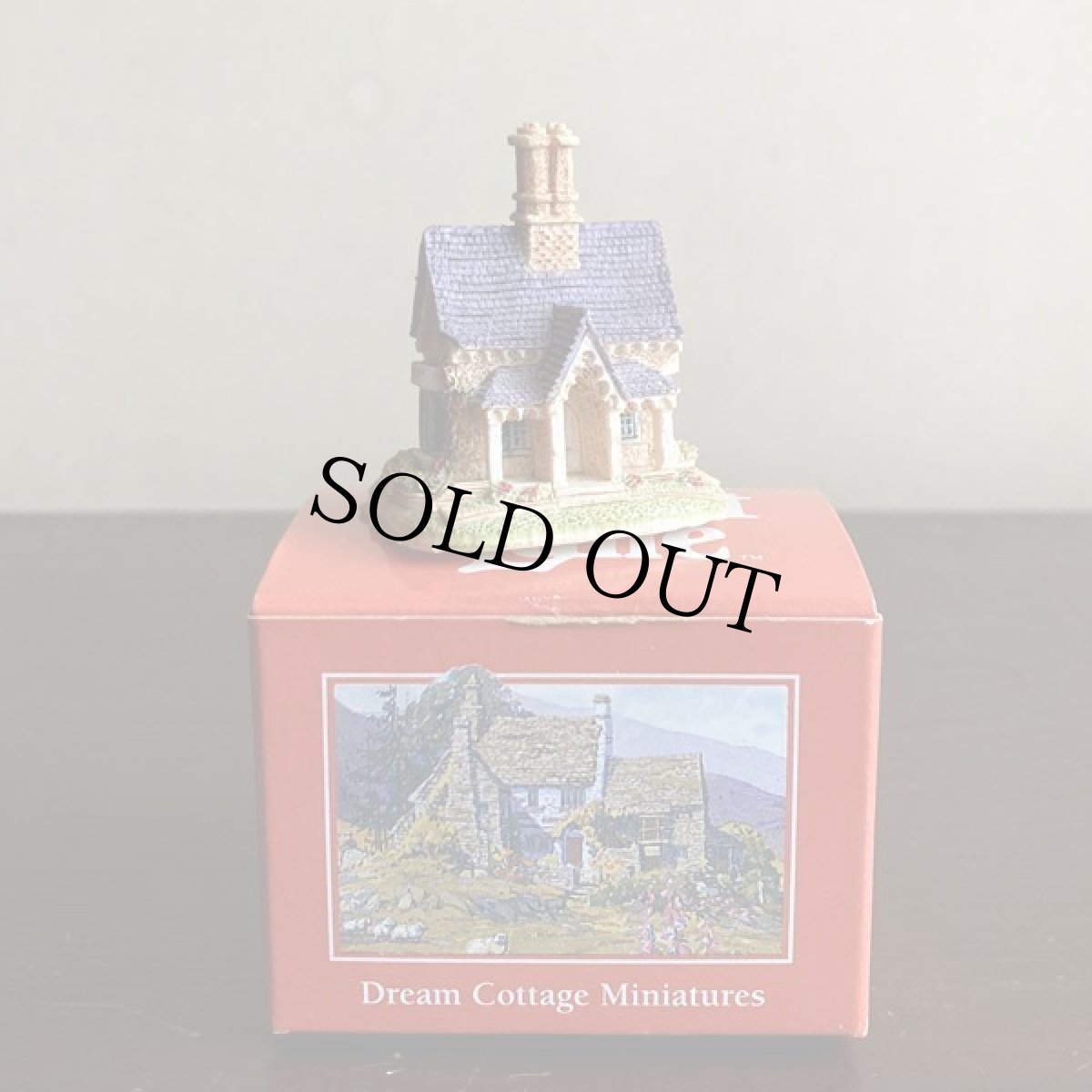 画像10: 英国カントリーコテージ 1995年 リリパットレーン Lilliput Lane パラダイスロッジ Paradise Lodge ミニチュア フィギュア 箱付き (10)