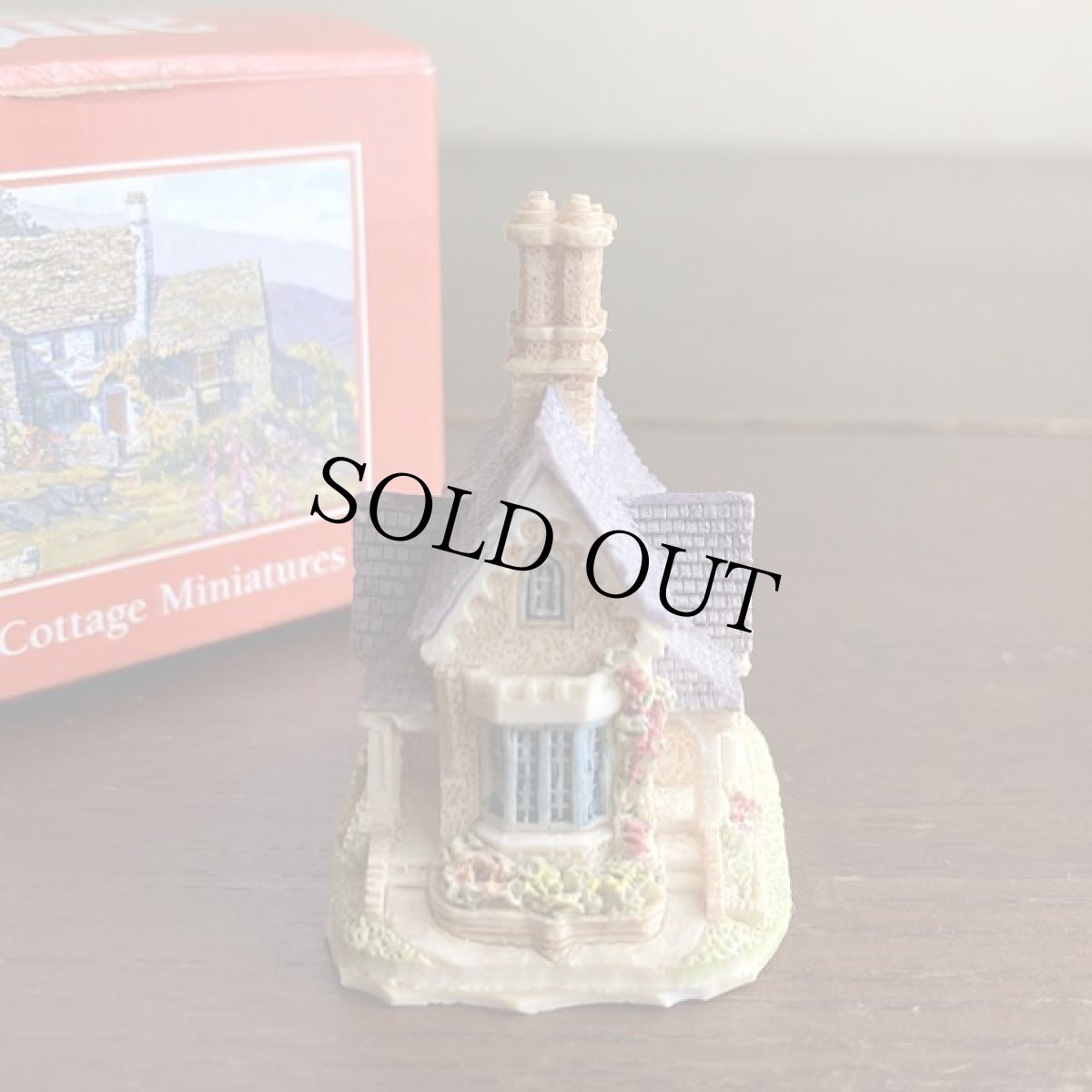 画像7: 英国カントリーコテージ 1995年 リリパットレーン Lilliput Lane パラダイスロッジ Paradise Lodge ミニチュア フィギュア 箱付き (7)