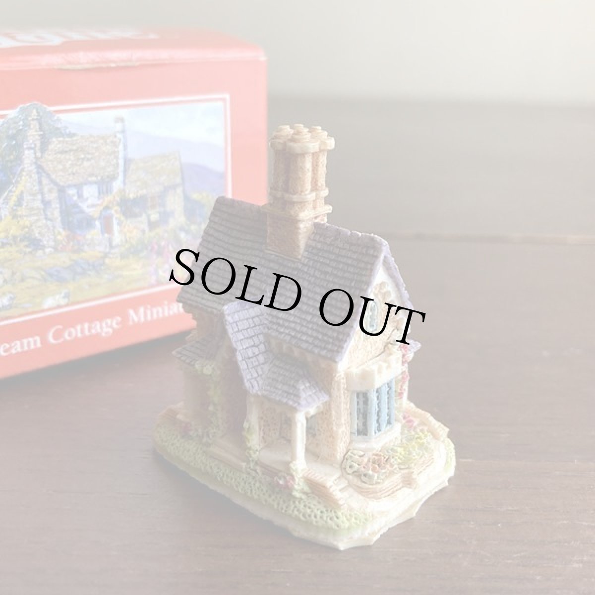 画像8: 英国カントリーコテージ 1995年 リリパットレーン Lilliput Lane パラダイスロッジ Paradise Lodge ミニチュア フィギュア 箱付き (8)