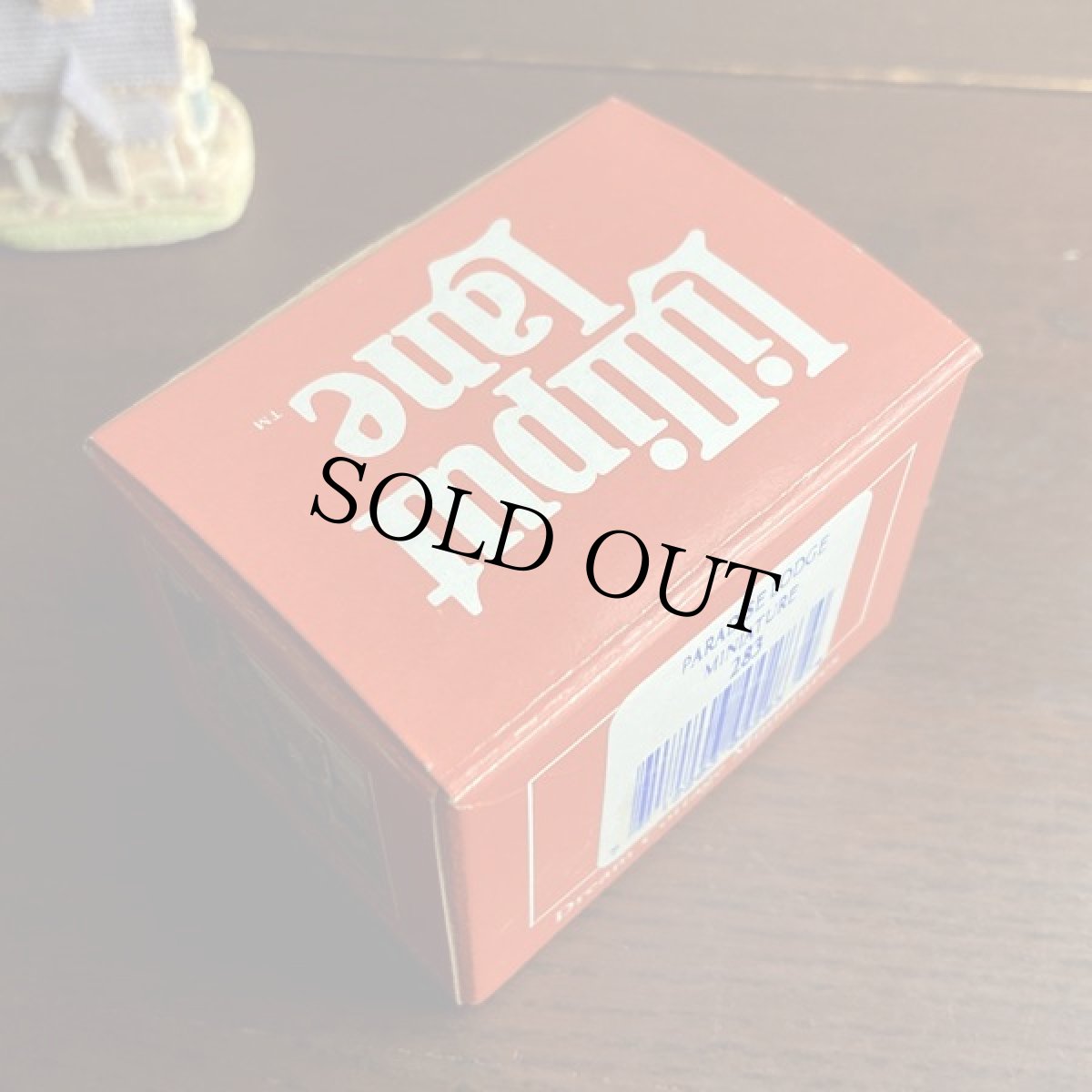 画像15: 英国カントリーコテージ 1995年 リリパットレーン Lilliput Lane パラダイスロッジ Paradise Lodge ミニチュア フィギュア 箱付き (15)