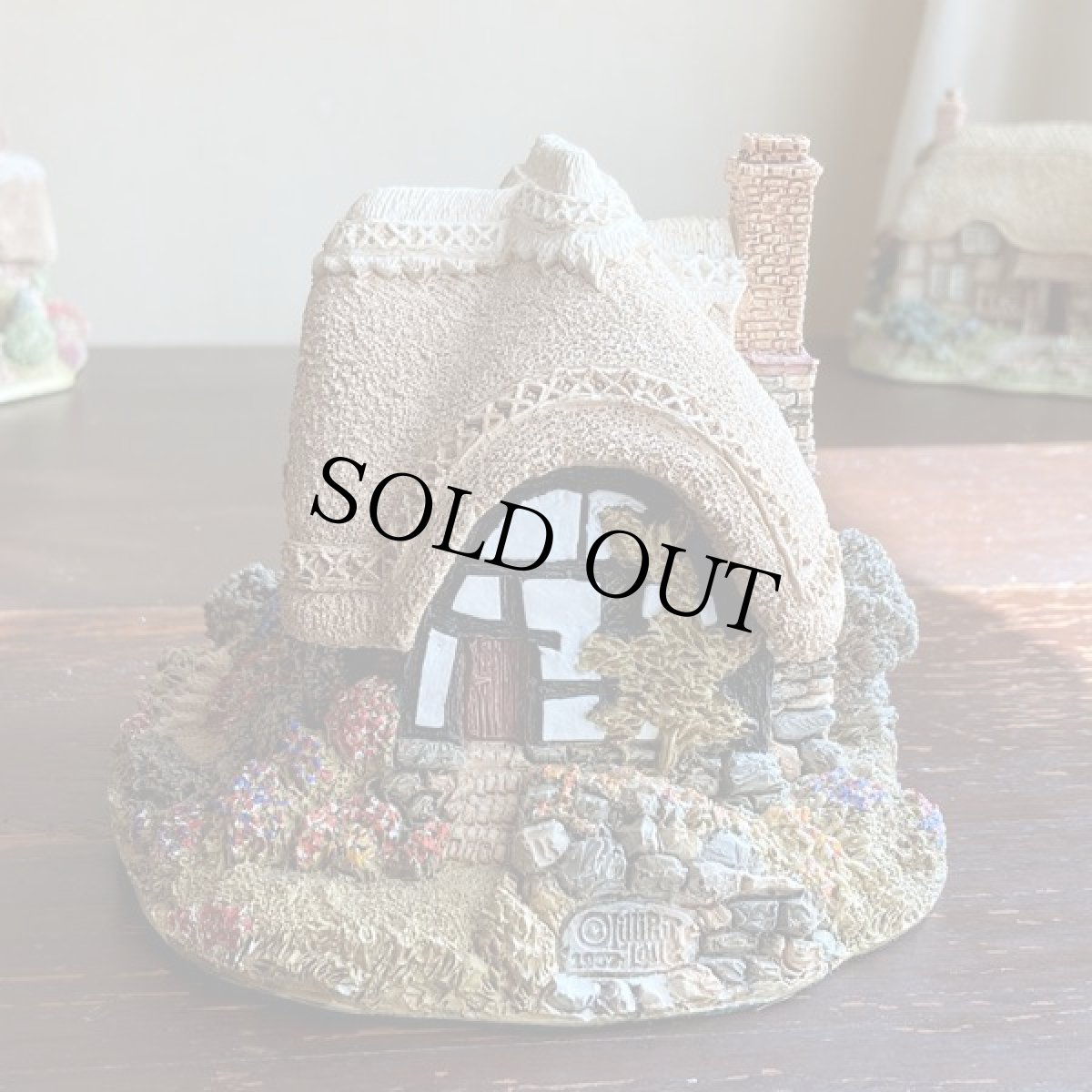 画像8: 英国カントリーコテージ 1987年 リリパットレーン Lilliput Lane Summer Haze ミニチュア フィギュア  (8)