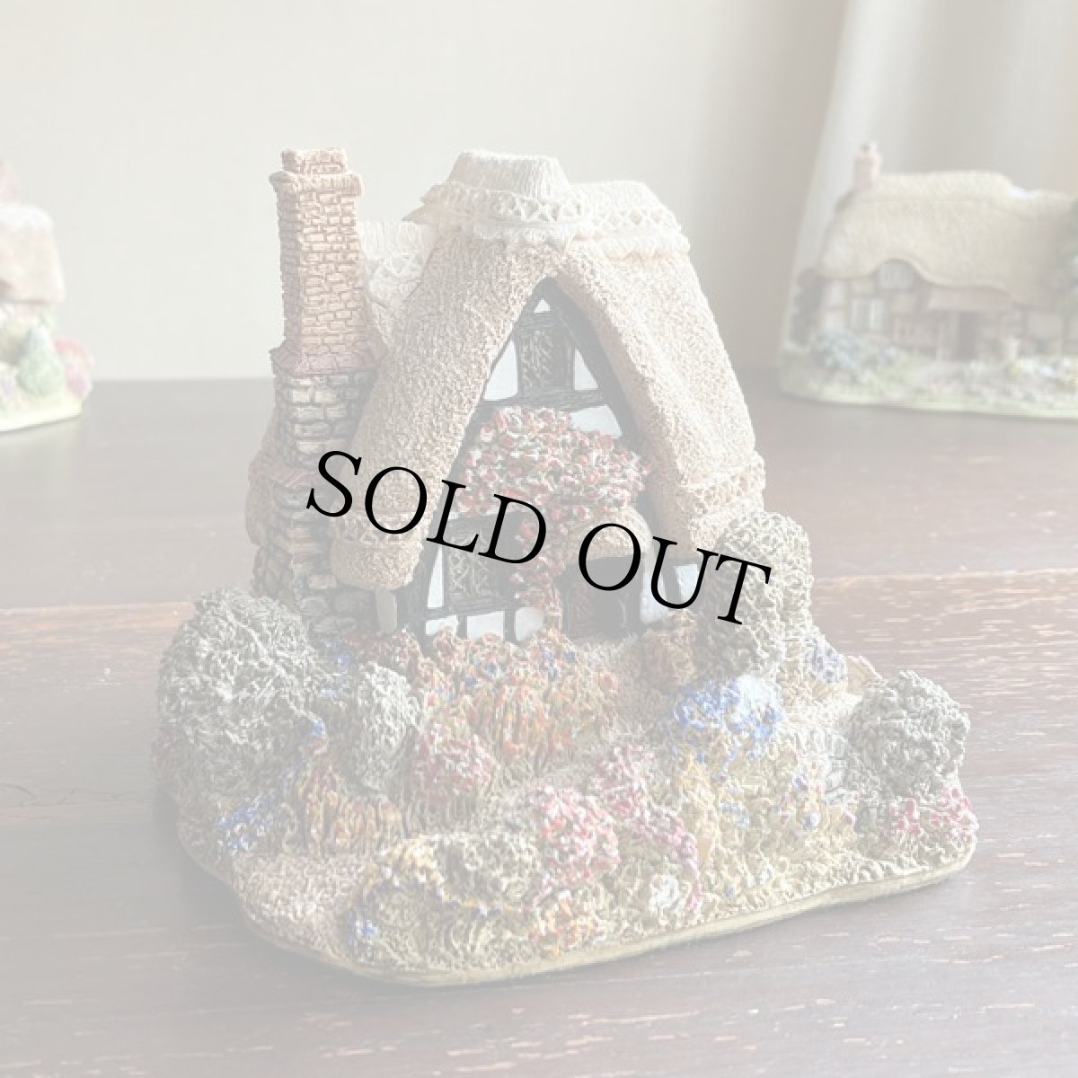 画像4: 英国カントリーコテージ 1987年 リリパットレーン Lilliput Lane Summer Haze ミニチュア フィギュア  (4)