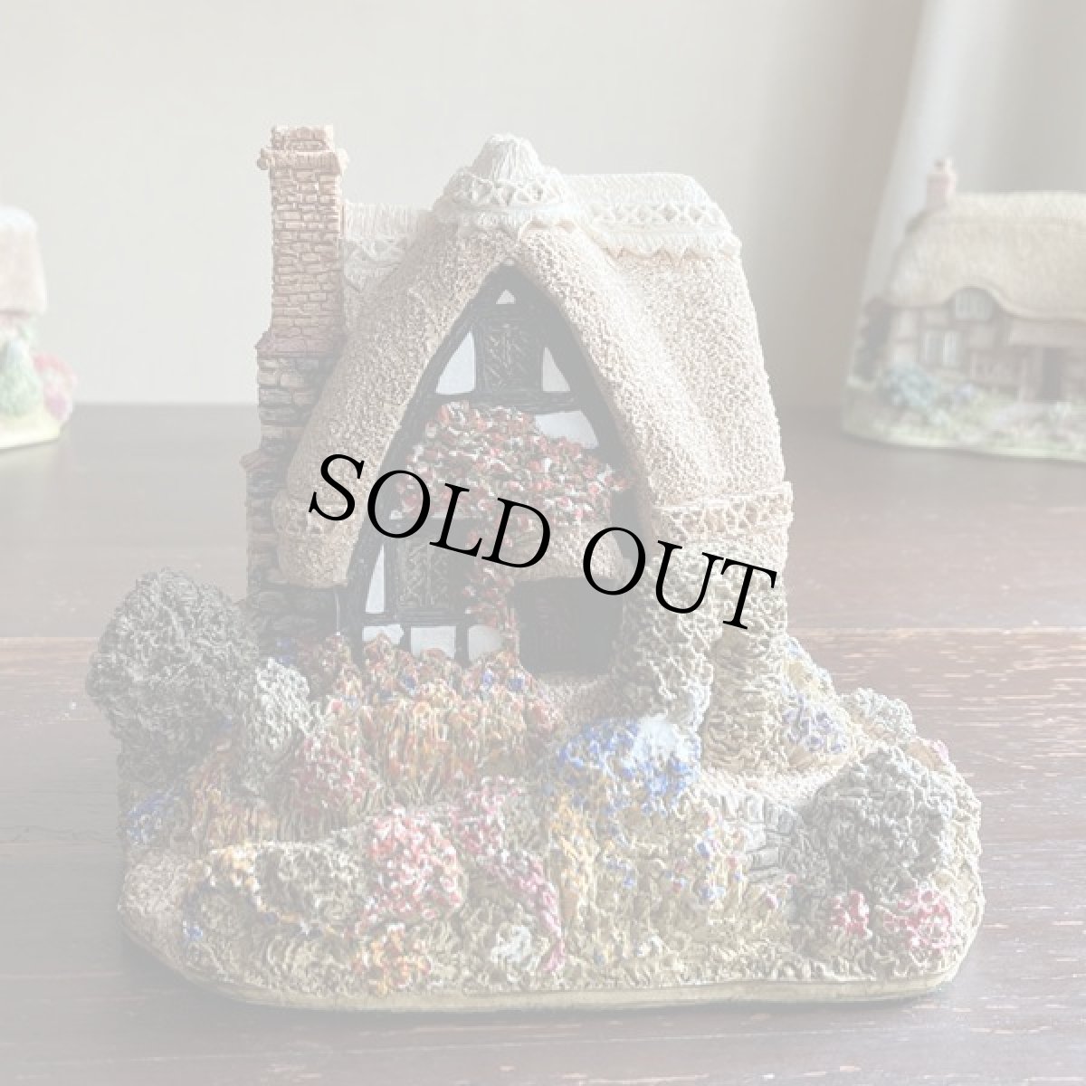 画像3: 英国カントリーコテージ 1987年 リリパットレーン Lilliput Lane Summer Haze ミニチュア フィギュア  (3)