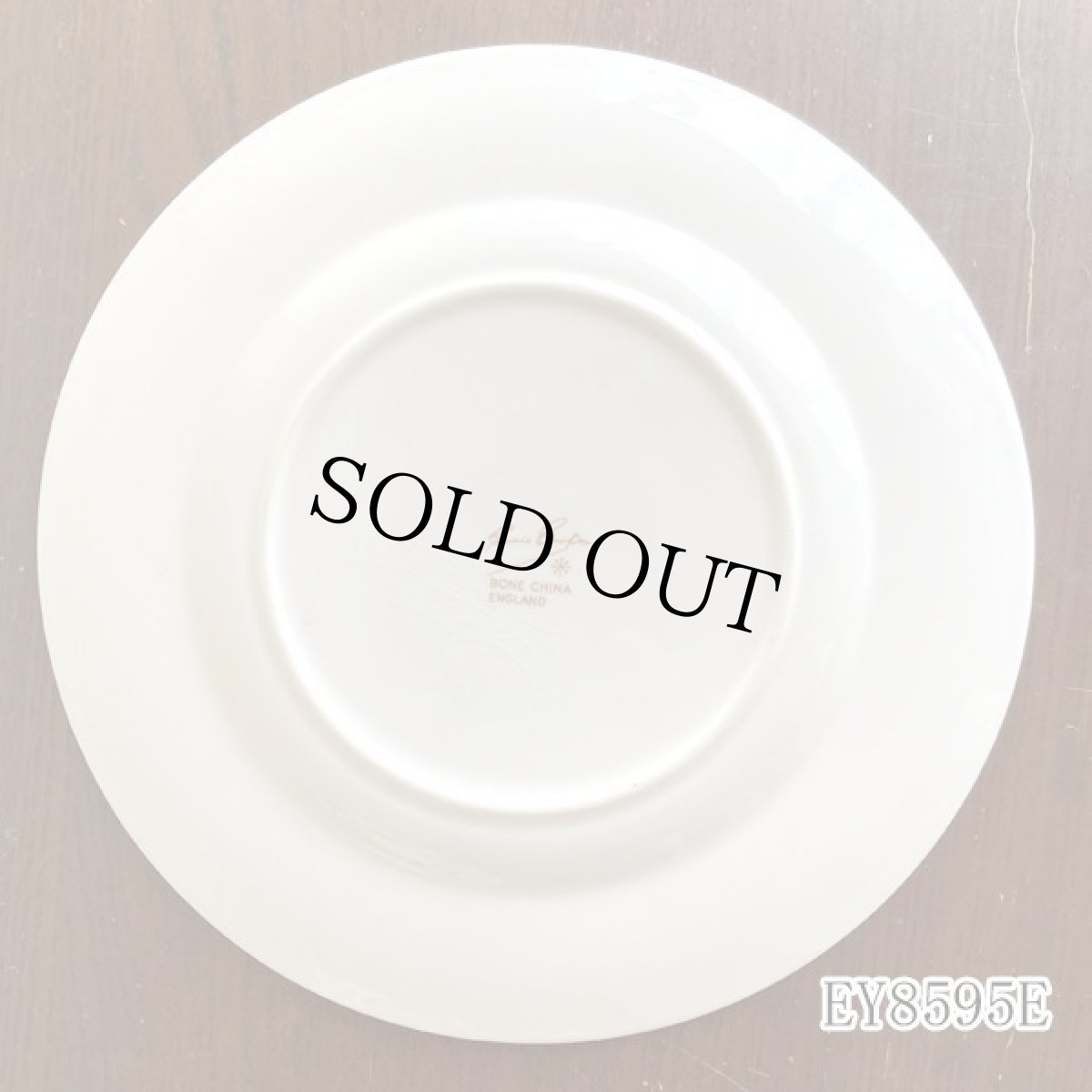 画像46: (在庫0/5) イギリス スージークーパー 1950年-1960年頃 ピンク・ブルー フラワープレート 約16.8cm 英国アンティーク食器皿 (46)