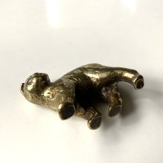 画像7: イギリス 幸運や繁栄をもたらしてくれる猫の真鍮製 アンティークブラスbrassオーナメント イギリス猫 縁起物 プレゼント (7)