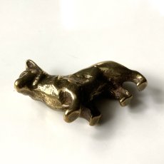 画像7: イギリス 小柄で愛らしいコーギー犬 真鍮製 オーナメント 家や家族を守る イギリス犬置き物プレゼント (7)