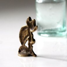 画像10: イギリス イタズラ好きの小妖精ピクシーの真鍮製 アンティークブラスbrassオーナメント イギリス 縁起物 ラッキーアイテム (10)