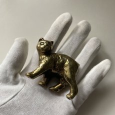 画像5: イギリス 幸運や繁栄をもたらしてくれる猫の真鍮製 アンティークブラスbrassオーナメント イギリス猫 縁起物 プレゼント (5)