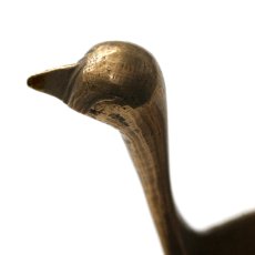 画像11: イギリス 真鍮製 白鳥トレイ アンティークブラス brass 水鳥オーナメント 動物雑貨 (11)