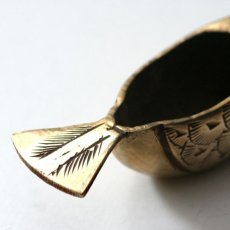 画像12: イギリス 真鍮製 白鳥小物入れ アンティークブラス brass 水鳥オーナメント 動物雑貨 (12)