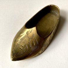 画像5: イギリス 真鍮製 靴型小物入れ アンティークブラス オーナメント 英国雑貨 EY8796 (5)