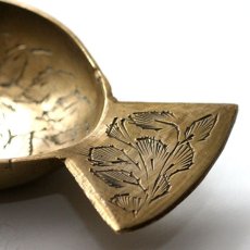 画像13: イギリス 真鍮製 白鳥トレイ アンティークブラス brass 水鳥オーナメント 動物雑貨 (13)
