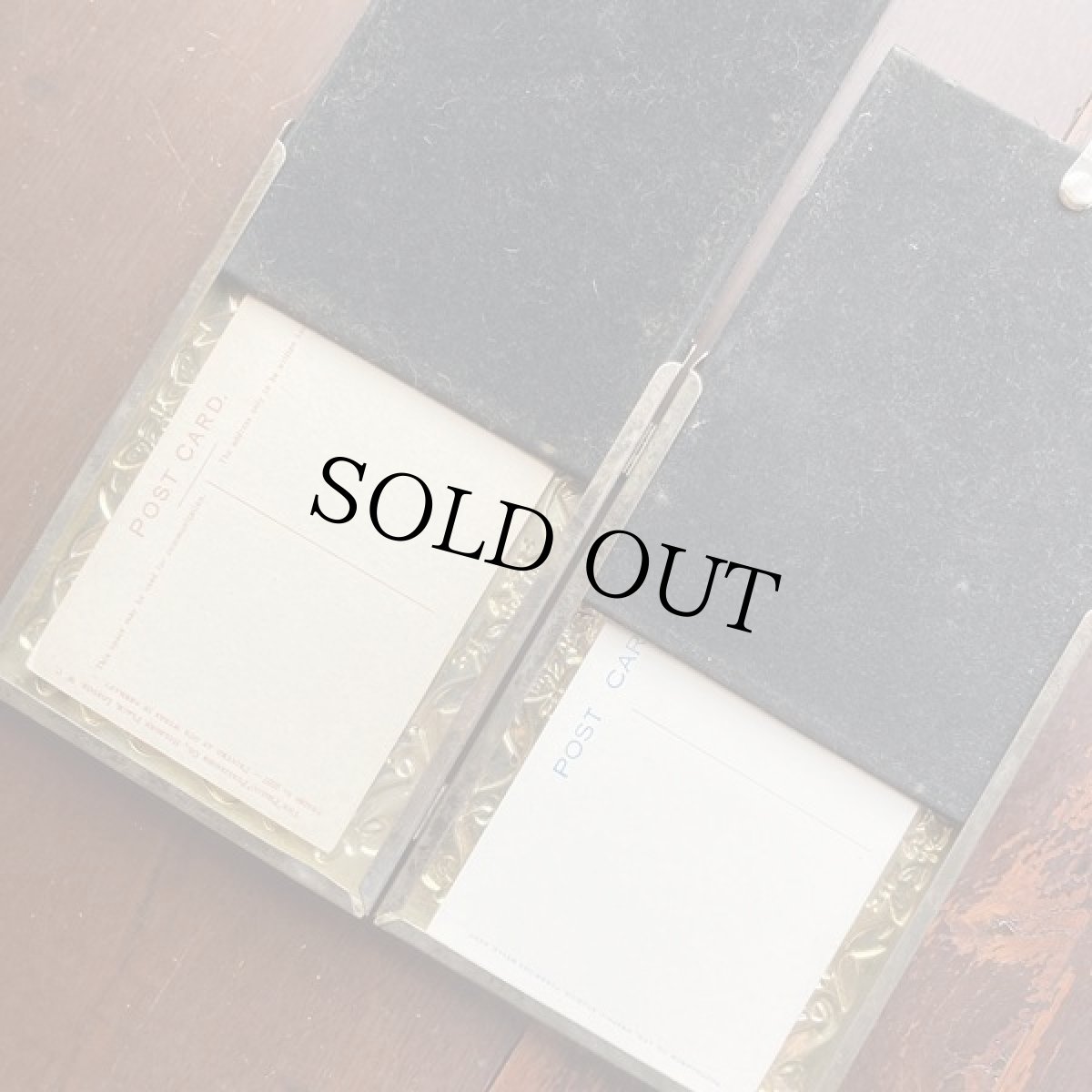 画像24: イギリス アンティーク ガラスフォトフレーム 2面写真立て LONDON 約16.0cm (24)