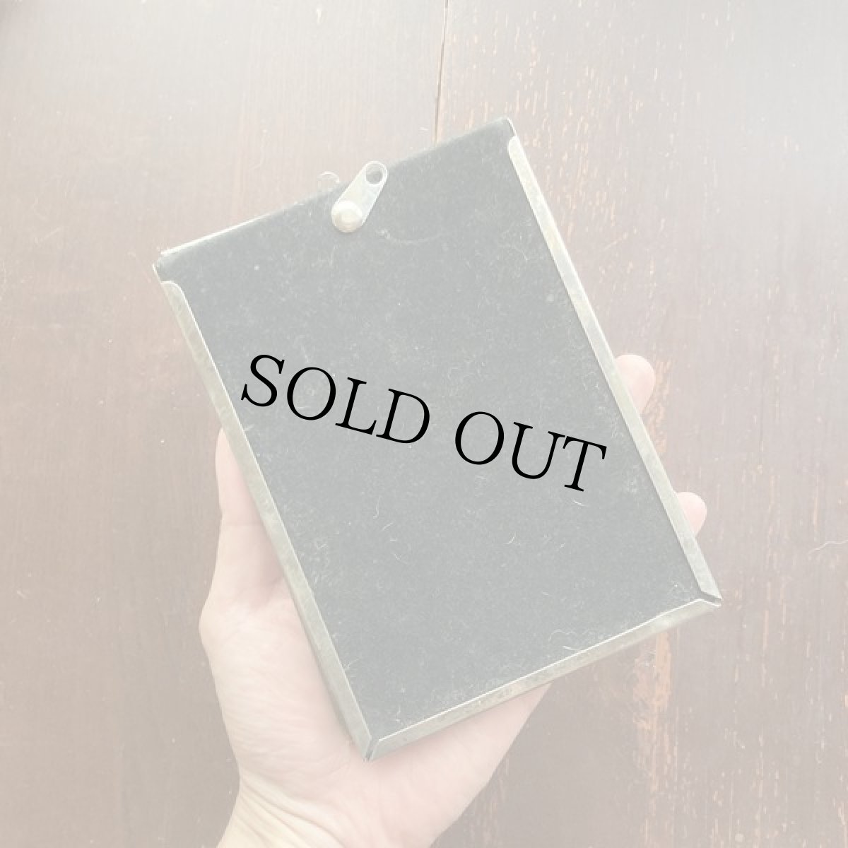 画像28: イギリス アンティーク ガラスフォトフレーム 2面写真立て LONDON 約16.0cm (28)