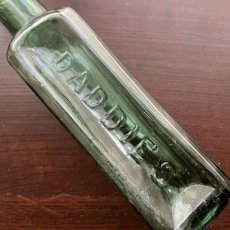 画像6: イギリス アンティークガラス瓶 DADDIE'S SAUCE (約高さ20.5cm) (6)