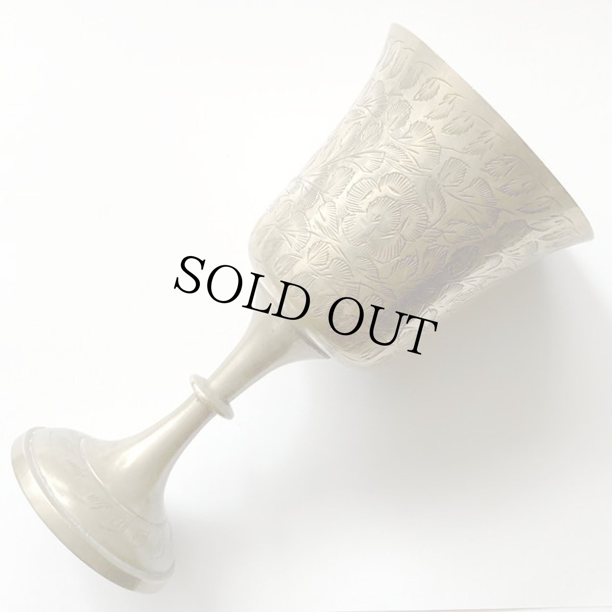 画像7: イギリス アンティーク真鍮 ゴブレット 真鍮杯 ブラス花瓶 オーナメント 英国雑貨 (7)